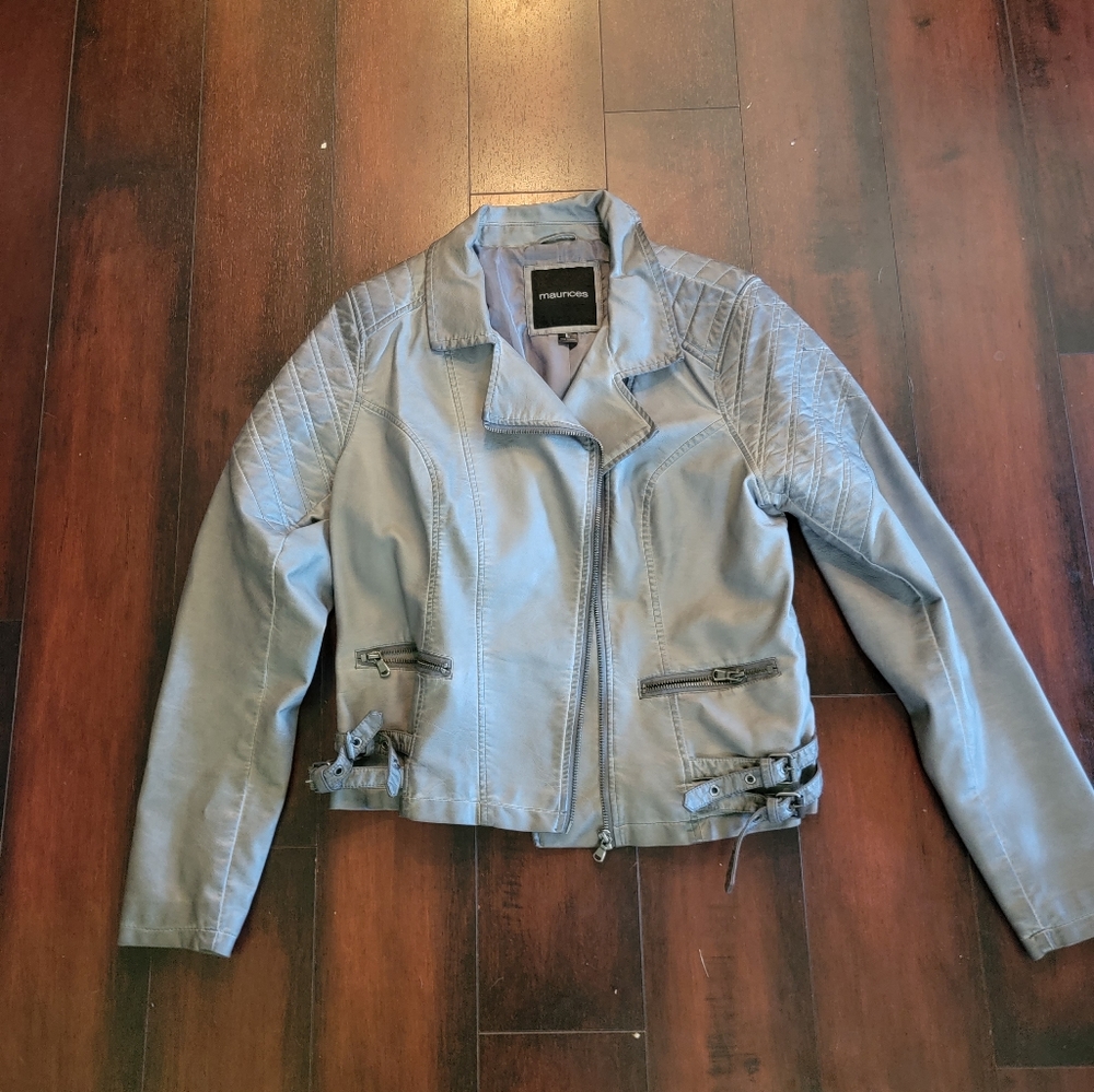 Maurices leather jacket large